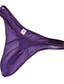 billige Eksotisk herreundertøj-herre mesh ensfarvet g-streng undertøj lav talje super sexet mesh lilla one-size sexede string trusser
