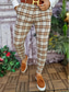 levne Kalhoty chinos-pánské golfové kalhoty strečový slim střih klasického střihu odolné proti vráskám ploché přední chino kalhoty rovné kalhoty modré