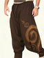 cheap Sweatpants-Men&#039;s Harem Basic Essential Harlem Pants Solid Colored Mid Waist Black Blue Red M L XL