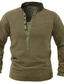 abordables Sweatshirts Graphiques-Homme Sweat à capuche Design Manches Longues Couleur unie Col Mao Casual du quotidien Vêtements Design Vêtement de sport Casual Vert Vert Véronèse Gris Foncé