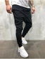 ieftine Pantaloni Sport-pantaloni de culoare solidă la modă pentru bărbați pantaloni de jogging hip hop pantaloni de jogging casual subțiri pantaloni de trening sport în aer liber