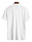 baratos Polo 3D-Homens Camiseta Polo Camisa de golfe Camisa de tênis Camiseta Impressão 3D 3D Estampas Abstratas Colarinho Rua Casual Botão para baixo Manga Curta Blusas Casual Moda Legal Azul