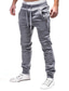 cheap Sweatpants-mens sweatpants With Zipper Pockets fashion jogger sports pants trousers long pants Running Jogging lightgray