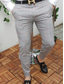 Недорогие Чино-мужские брюки для гольфа эластичные узкие брюки классического кроя устойчивые к морщинам брюки-чинос с плоским передом прямые брюки синие