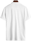 tanie Koszulki polo z nadrukiem-Męskie Koszulka polo Koszula golfowa Koszula tenisowa Podkoszulek Druk 3D Orzeł Flaga Ameryki Flagi Kołnierz Ulica Codzienny Przycisk w dół Krótki rękaw Najfatalniejszy Codzienny Moda Nowoczesne