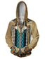 billiga grafiska hoodies-native indian huvtröja jacka tryckt huvtröja 3d-tryck avslappnad långärmad daglig pullover huvtröjor