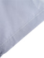 voordelige casual herenoverhemden-heren overhemd effen kleur opstaande kraag straat casual button-down tops met korte mouwen casual mode ademend comfortabel blauw wit zwart zomer shirts