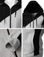 abordables Modèles à Lacets Sweat-Shirts à Capuche-Sweat à capuche pour hommes bloc de couleur à capuche basique sweats à capuche manches longues blanc noir vin zip up pull