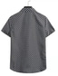 levne Pánské módní oblečení-Pánské Trička Základní Košilový límec Standard Léto Vínově rudá Bílá Černá