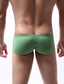 abordables Ropa interior masculina-Hombre Básico Sensual Color puro Sexy bragas Slip Elástico Baja cintura Verde Trébol S
