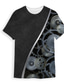 Χαμηλού Κόστους Ανδρικά 3D T-shirts-Ανδρικά Μπλουζάκι Υψηλής Ποιότητας Καθημερινό Κλασσικό Καλοκαίρι Κοντομάνικο Μαύρο Γραφική Μηχανή Στάμπα Στρογγυλή Ψηλή Λαιμόκοψη Καθημερινά Αθλητικά Στάμπα Ρούχα Ρούχα