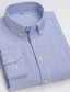 cheap Dress Shirts-Men&#039;s Shirt Oxford Shirt Dress Shirt Tartan Button Down Collar Z Casual Daily Long Sleeve collared shirts Clothing Apparel Basic Fashion Designer Business