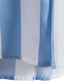 abordables Chemises imprimées pour hommes-chemise pour hommes rayé turndown street casual boutonné imprimé à manches courtes tops mode décontractée respirant confortable vin blanc bleu marine chemises d&#039;été chemises d&#039;été