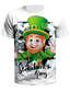 cheap Men&#039;s Casual T-shirts-Inspired by St. Patrick&#039;s Day 2022 Shamrock Irish T-shirt Anime 100% Polyester Anime 3D Harajuku Graphic T-shirt For Men&#039;s / Women&#039;s / Couple&#039;s