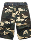 cheap Cargo Shorts-Men&#039;s Cargo Shorts Straight Multiple Pockets Streetwear Stylish Casual Daily Inelastic 100% Cotton Breathable Outdoor Sports Camouflage Camouflage Red Yellow camouflage Camouflage White 29 30 31