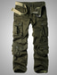 cheap Cargo Pants-Men&#039;s Tactical Cargo Trousers Work Pants Zipper Multiple Pockets Trousers Athletic Daily Streetwear Micro-elastic Breathable Lightweight Outdoor Solid Color Mid Waist ArmyGreen Black Yellow L XL XXL