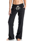 levne Dámské kalhoty-dámské široké kalhoty s vysokým pasem měkké prodyšné vyšívané bavlněné plátěné ležérní kalhoty