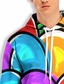 voordelige Graphic Hoodies-Voor heren Sweatshirt met capuchon Ontwerper Casual Grafisch Rood Print Grote maten Capuchon Casual Dagelijks Weekend Lange mouw Kleding Kleding Normale pasvorm