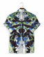 billige Hawaiiskjorts-Herre Skjorte Hawaii skjorte Trykt mønster Grafisk Hawaiisk Aloha Design Aftæpning Avslappet Daglig 3D-utskrift Kortermet Topper Designer Fritid Mote Klassisk Grønn