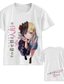ieftine Tricouri casual pentru bărbați-Inspirat de Îmbrăcarea mea, draga Marin Kitagawa Tricou Anime 100% Poliester Anime #D Harajuku Grafică Tricou Pentru Bărbați / Pentru femei / Pentru cupluri