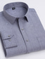cheap Dress Shirts-Men&#039;s Shirt Dress Shirt Oxford Shirt Graphic Snowflake Classic Collar A B C D E Work Street Long Sleeve Clothing Apparel Designer