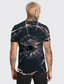 ieftine Tricouri 3D Bărbați-Bărbați Tricou Tricouri Designer Casual Modă Vară Manșon scurt Negru Grafic Imprimeu Rotund Casual Zilnic Imprimare 3D Îmbrăcăminte Îmbrăcăminte Designer Casual Modă