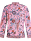 cheap Boho Tops-Women&#039;s Shirt Blouse Yellow Pink Dusty Rose Graphic Floral Button Print Long Sleeve Daily Holiday Vintage Boho Streetwear Round Neck Regular Boho S