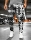 cheap Sweatpants-Men&#039;s Joggers Pants Sweatpants 3D Print Elastic Drawstring Design Designer Big and Tall Daily Leisure Sports Micro-elastic Breathable Soft Outdoor Graphic Patterned Color Block Mid Waist 3D Print