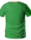 halpa Miesten vapaa-ajan T-paidat-Innoittamana Pyhän Patrickin päivä 2022 Shamrock irlantilainen T-paita Anime 100% polyesteri Anime 3D Harajuku Kuvitettu T-paita Käyttötarkoitus Miesten / Naisten / Pariskuntien