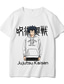 billige Casual T-skjorter for menn-Inspirert av Jujutsu Kaisen Yuji Itadori Gojo Satoru T-skjorte Anime 100% Polyester Animé Harajuku Graphic Kawaii T-Trøye Til Herre / Dame / Par