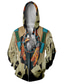 billige Grafiske hettegensere-native indisk hettegenser jakke med hettegenser med 3d-trykk tilfeldig hverdagsgenser med lange ermer.