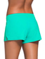 cheap Women&#039;s Shorts-Women&#039;s Shorts Elastic Drawstring Design Casual Casual / Sporty Athleisure Leisure Sports Weekend Micro-elastic Comfort Sports Plain Stripe American Flag Mid Waist Green Black Blue S M L