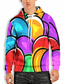 billiga grafiska hoodies-Herr Hoodie-tröja Designer Ledigt Grafisk Rubinrött Tryck Plusstorlekar Huva Ledigt Dagligen Helgen Långärmad Kläder Kläder Normal