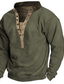 cheap Basic Hoodie Sweatshirts-Men&#039;s Sweatshirt Pullover Basic Designer Slim Fit Graphic Graphic Prints Army Green Khaki Rainbow Print V Neck Casual Daily Long Sleeve Clothing Clothes Regular Fit