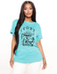 Χαμηλού Κόστους Γυναικεία T-Shirts-Γυναικεία Causal Εξόδου Μπλουζάκι Γραφική Κοντομάνικο Στάμπα Στρογγυλή Λαιμόκοψη Βασικό Άριστος 100% Βαμβάκι Πράσινο του τριφυλλιού Λευκό Μαύρο Τ