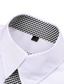 cheap Dress Shirts-Men&#039;s Tuxedo Shirts Print Dragon Turndown Party Street Button-Down Print Long Sleeve Tops Fashion Breathable Comfortable White Summer Shirts