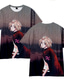 preiswerte Lässige T-Shirts für Herren-Inspiriert von Tokio Rächer Draken Mikey T-Shirt-Ärmel Zeichentrick 100% Polyester Anime Harajuku Grafik Kawaii T-shirt Für Herren / Damen / Paar