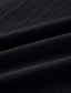 olcso alkalmi férfi ingek-Férfi vászon ing Alkalmi ing Tömör szín V-alakú Fekete Fehér Arcpír rózsaszín Rubin Sötétkék Szabadtéri Utca Hosszú ujj Ruházat Klasszikus Kényelmes