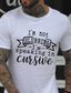 cheap Men&#039;s Casual T-shirts-Men&#039;s T shirt Tee Summer Short Sleeve Graphic Patterned Letter Hot Stamping Crew Neck Casual Daily Print Clothing Clothes Lightweight Casual Fashion White Black Blue
