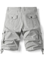 Χαμηλού Κόστους Στρατιωτικά παντελόνια-Ανδρικά Βασικό Κλασσικό Φορέματα φορτίου Σορτς φορτίου Κουρελού Πολλαπλή τσέπη Πολλαπλές τσέπες Μήκος γόνατος Παντελόνι Causal Εξόδου Ανελαστικό Καμουφλάζ Μονόχρωμο Μεσαία Μέση Λεπτό / Καλοκαίρι