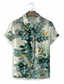 cheap Hawaiian Shirts-Men&#039;s Shirt Summer Hawaiian Shirt Summer Shirt Graphic Hawaiian Aloha Design Turndown Gray Print Casual Daily Short Sleeve 3D Print Clothing Apparel Fashion Designer Casual Classic
