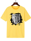 billige Casual T-skjorter for menn-Inspirert av Angrep på Titan Eren Yeager T-skjorte Tegneserie 100% Polyester Animé Harajuku Graphic Kawaii T-Trøye Til Herre / Dame / Par
