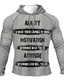 cheap Graphic Hoodies-Men&#039;s Hoodie Pullover Hoodie Sweatshirt Print Designer Casual Streetwear Winter Graphic Letter Print Hooded Sports &amp; Outdoor Casual Daily Long Sleeve Clothing Clothes Slim Green Black Gray