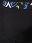 Недорогие Рубашка мужская с принтом-Муж. Рубашка С принтом Графика Большие размеры Воротник с уголками на пуговицах (button-down) Повседневные С короткими рукавами Верхушки Мода Белый Черный
