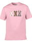 preiswerte Lässige T-Shirts für Herren-Inspiriert von Ostern-Kostüm 兔子款 T-Shirt-Ärmel Zeichentrick 100% Polyester Anime Harajuku Grafik Kawaii T-shirt Für Herren / Damen / Paar