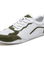 Χαμηλού Κόστους Ανδρικά Sneakers-Ανδρικά Αθλητικά Παπούτσια Καθημερινό Καθημερινά Περπάτημα PU Μαύρο Πράσινο Καφέ Φθινόπωρο Άνοιξη