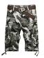cheap Cargo Shorts-Men Shorts Cargo Camo Relaxed Fit Big and Tall Multi-Pocket Outdoor Overalls Cotton Casual Shorts Pants
