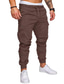 cheap Cargo Pants-Men&#039;s Tactical Cargo Joggers Trousers Drawstring Casual Outdoor Going out Casual Daily Micro-elastic Breathable Solid Colored Mid Waist Black White Wine S M L