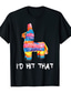 billiga Casual T-shirts för män-Inspirerad av femte maj Fiesta Jag skulle slå det Pinata T-shirt Gym Top 100% Polyester Mönster Mexikansk Rolig T-shirt Till Herr / Dam / Par