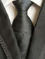 Недорогие Мужские галстуки и бабочки-Муж. Галстуки Для офиса Свадьба Джентльмен Полоски Официальные Бизнес